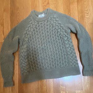 Acne cotton fisherman's sweater, size XS